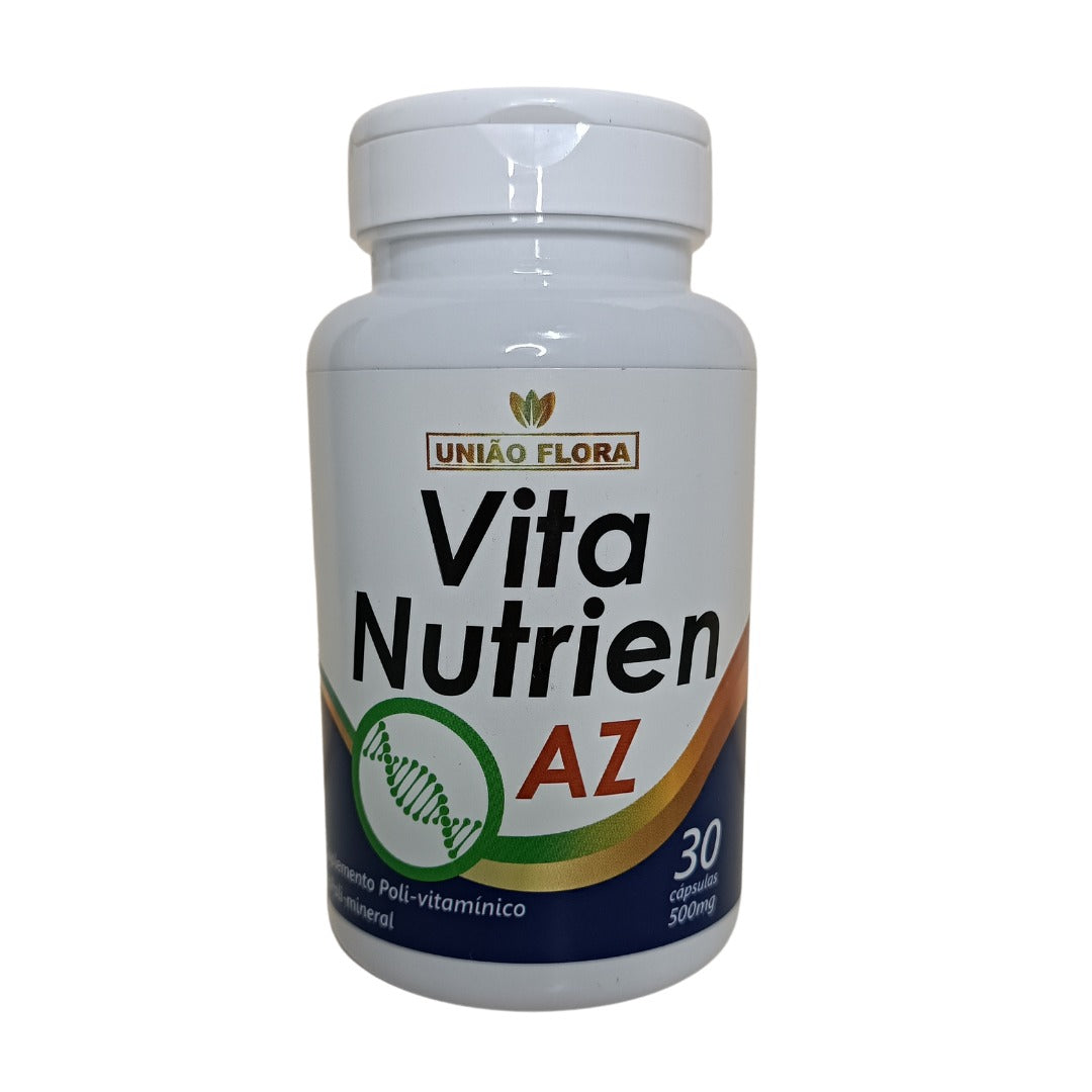 VITA NUTRIEN AZ - 500mg - 30 cápsulas - UNIÃO FLORA