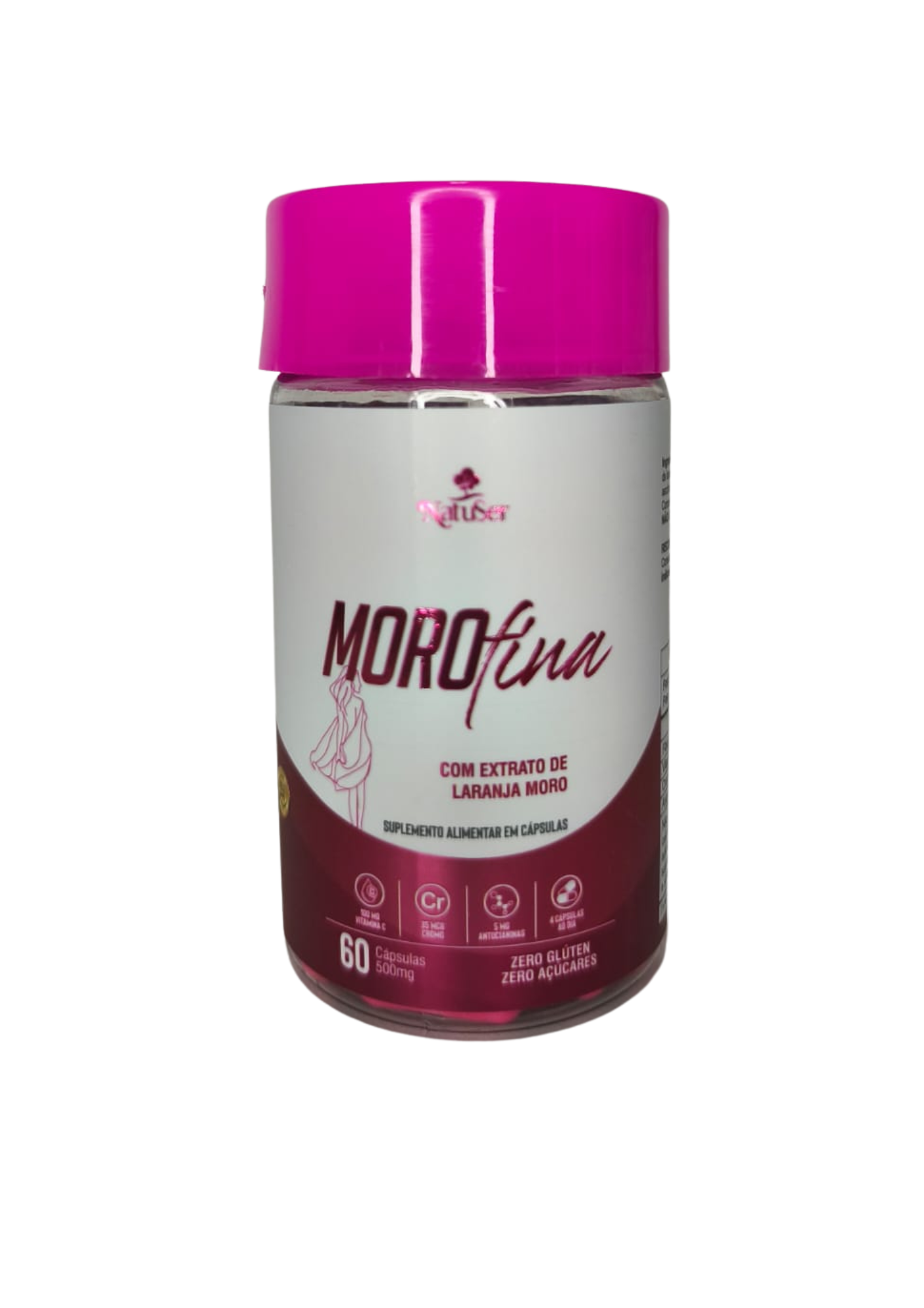MOROFINA - 500mg - 60 Cápsulas - NATUSER
