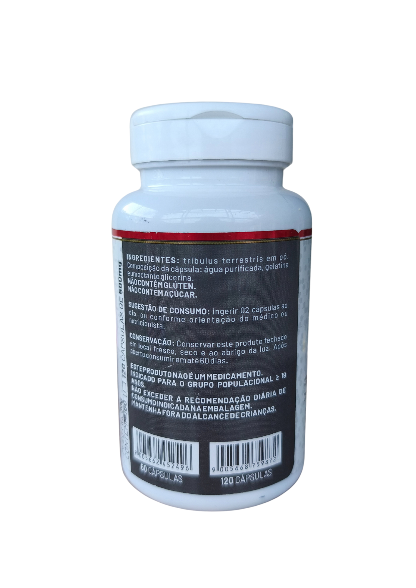 TRIBULLUS TERRESTRIS - 500mg - 60 cápsulas - PURA FÓRMULA