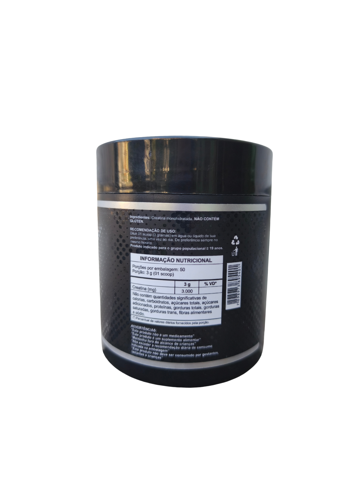 CREATINA MONOHIDRATADA - 150g - NATUSER