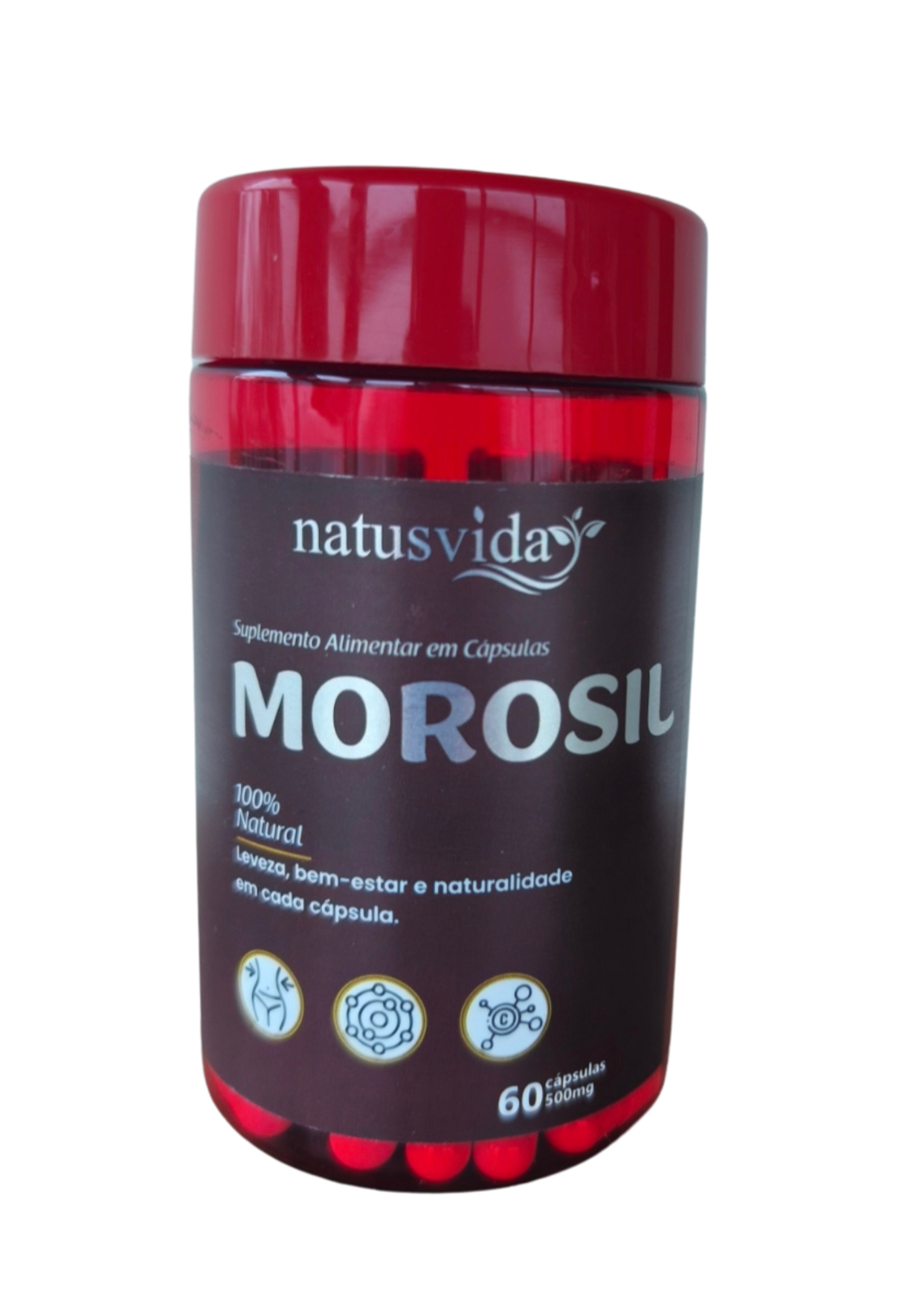 MOROSIL - 500mg - 30 Cápsulas - NATUSVIDA