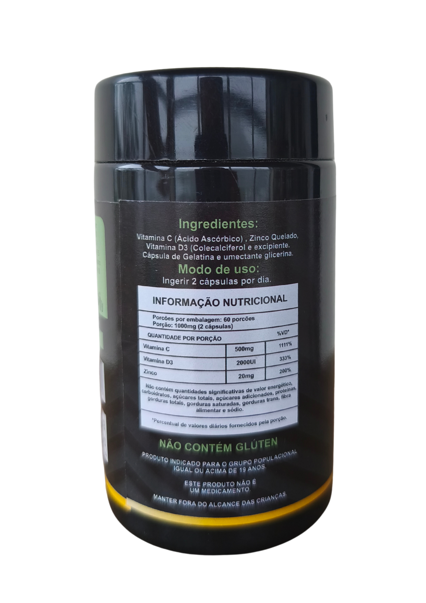 IMUNEPRÓ - 500mg - 60 Cápsulas - NATUSVIDA