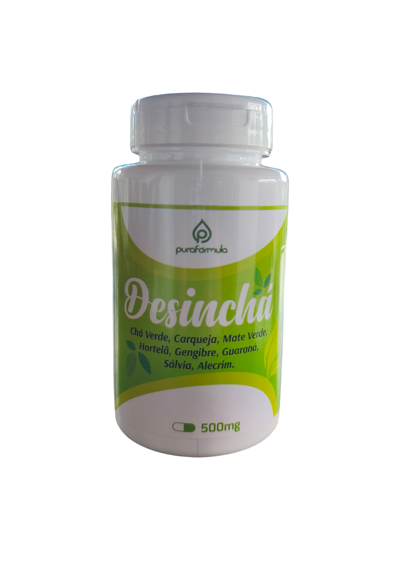 DESINCHÁ - 500mg - 60 cápsulas - PURA FÓRMULA