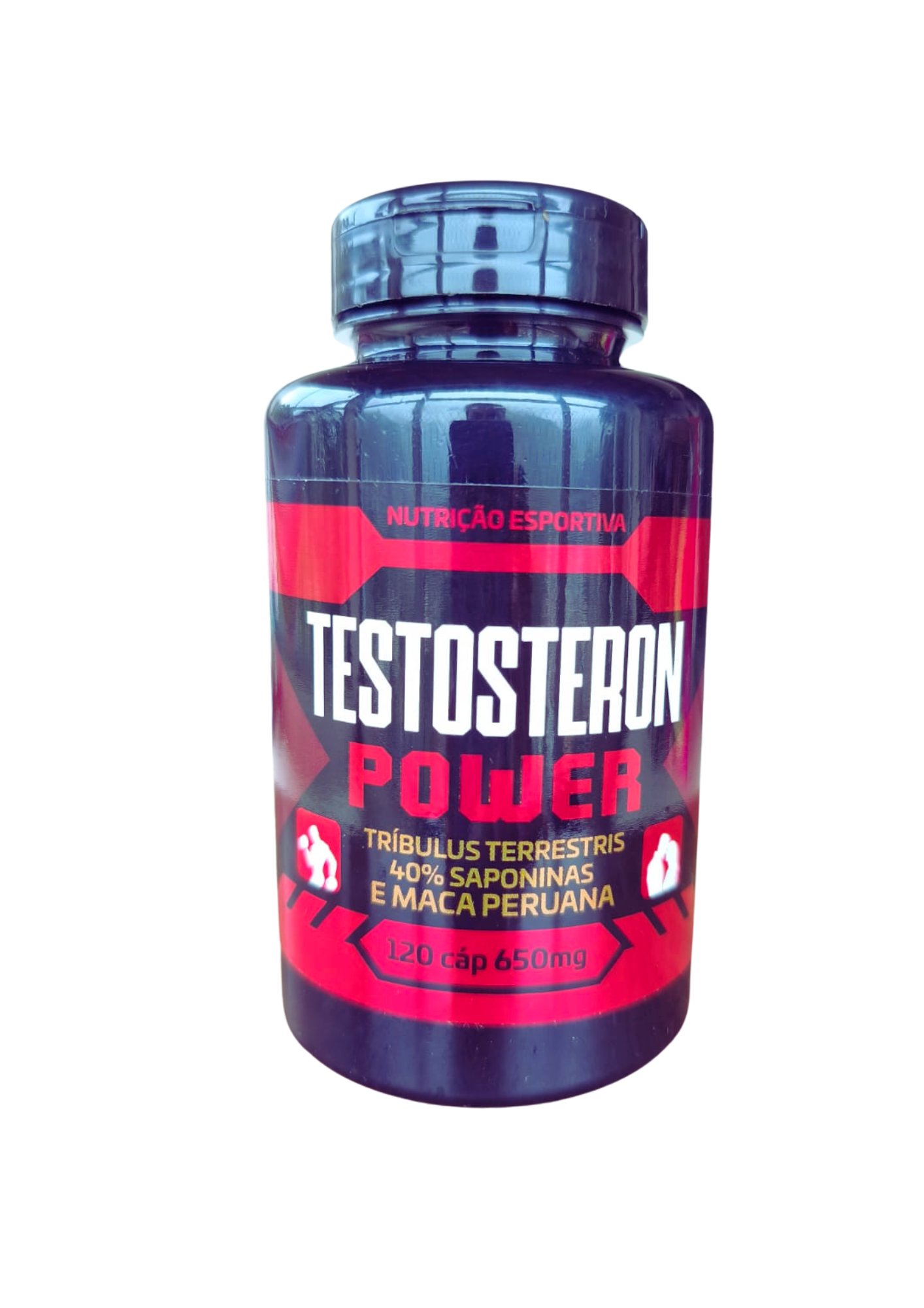 TESTOSTERON POWER - 650mg - 120 Cápsulas - PURA FÓRMULA