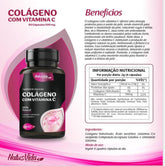 COLÁGENO COM VITAMINA C 500mg - 60 Capsulás