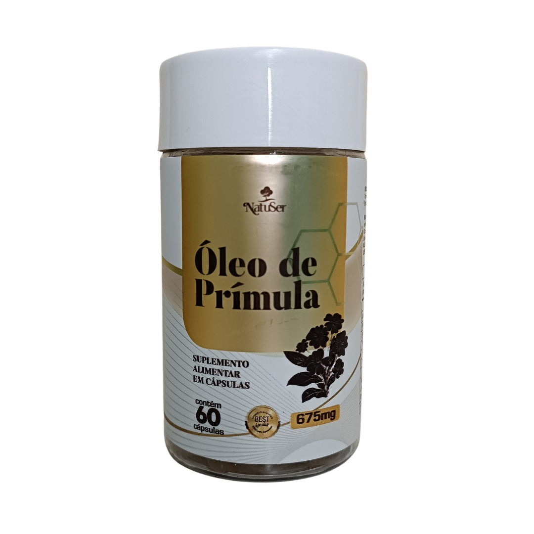 ÓLEO DE PRÍMULA - 675mg - 60 cápsulas - NATUSER