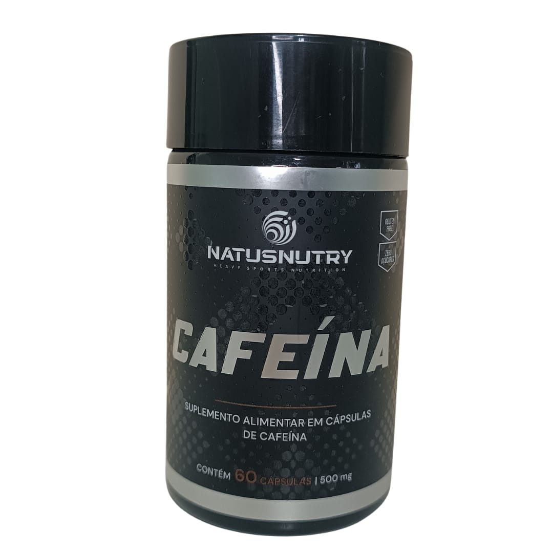 CAFEÍNA - 500mg - 60 cápsulas - NATUSER