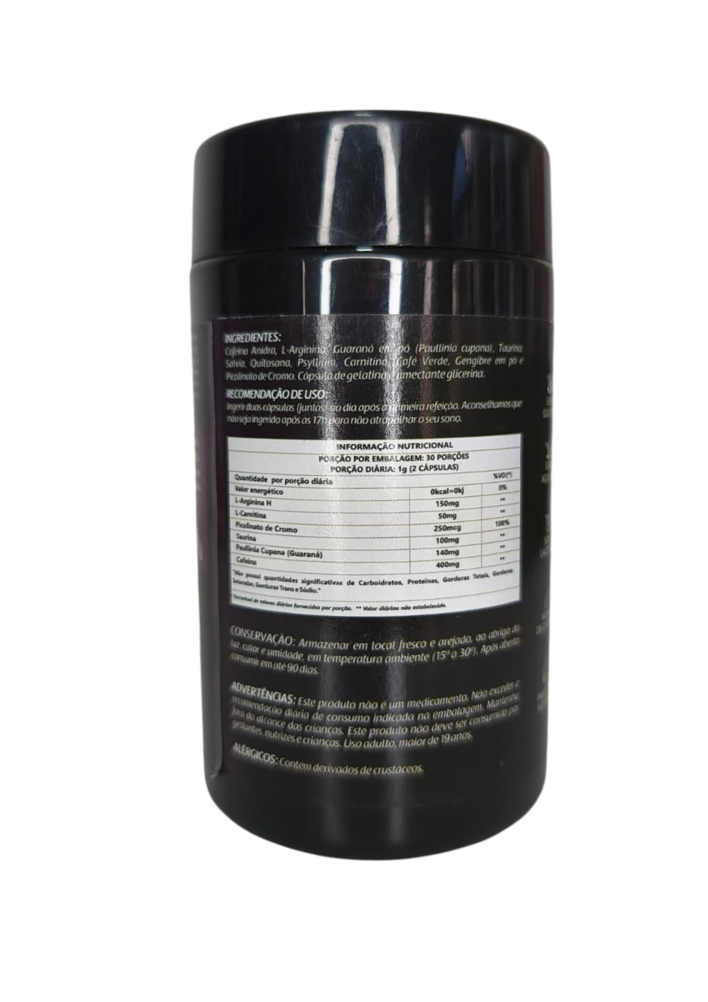 MAX POWER SLIM - 500mg - 60 Cápsulas - NATUSVIDA