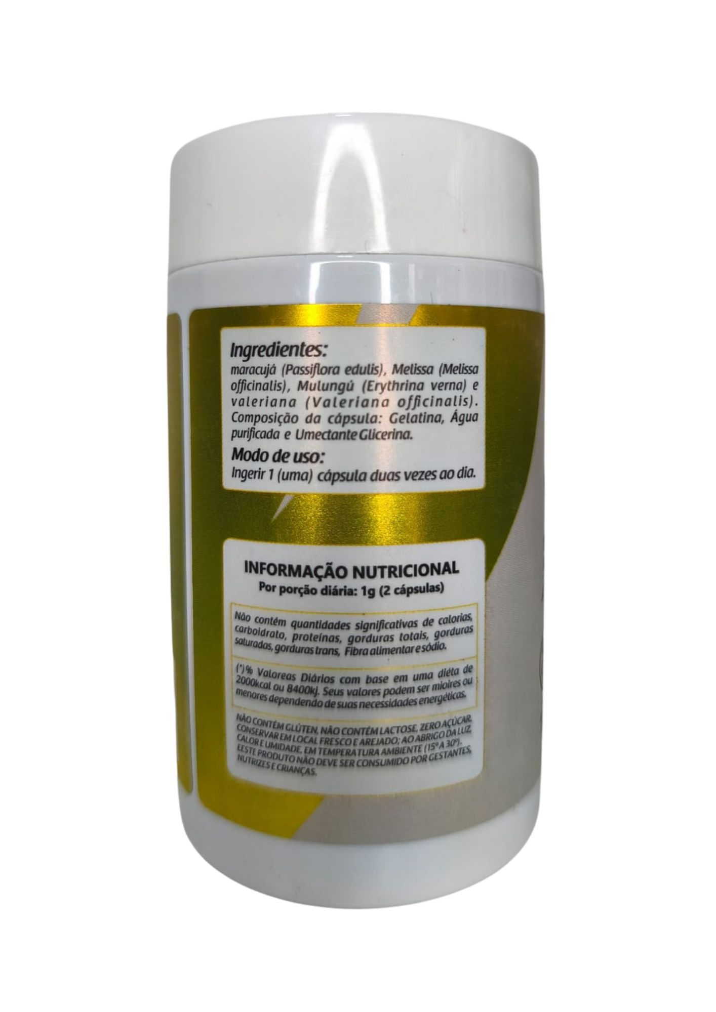 CALMIX - 500mg - 60 cápsulas - NATUSVIDA