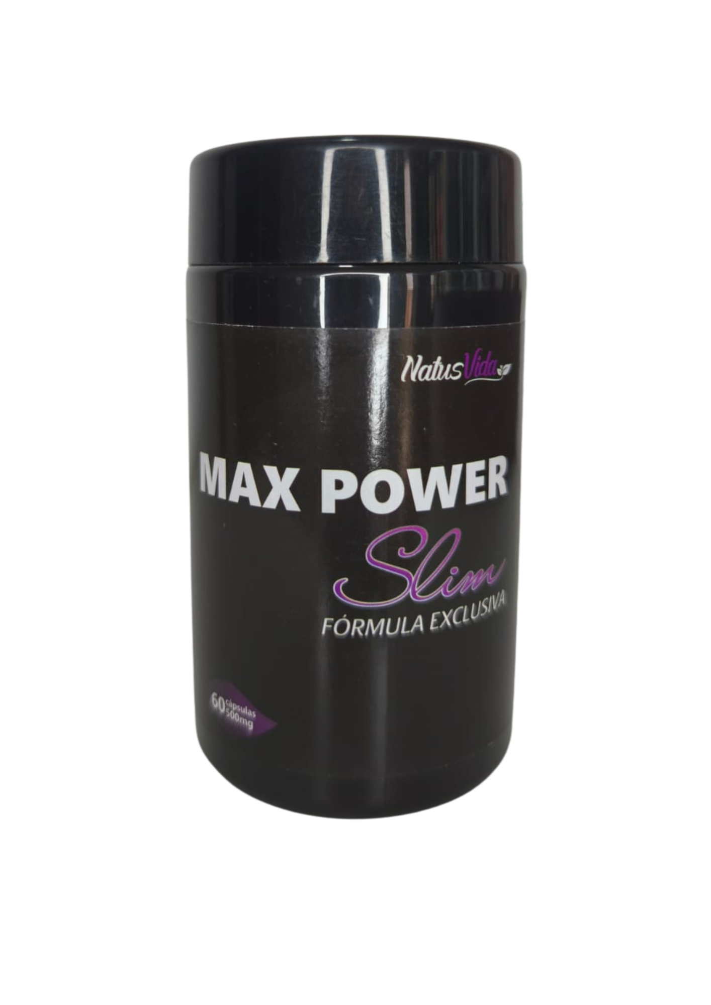 MAX POWER SLIM - 500mg - 60 Cápsulas - NATUSVIDA