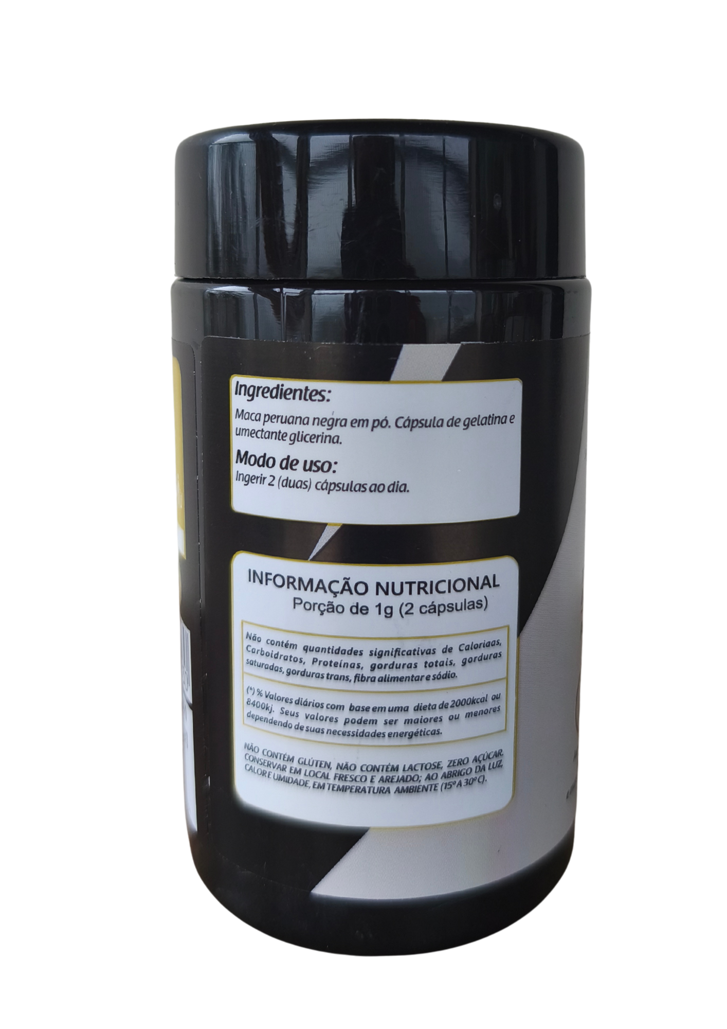 MACA PERUANA NEGRA 500mg - 100 Cápsulas - NATUSVIDA