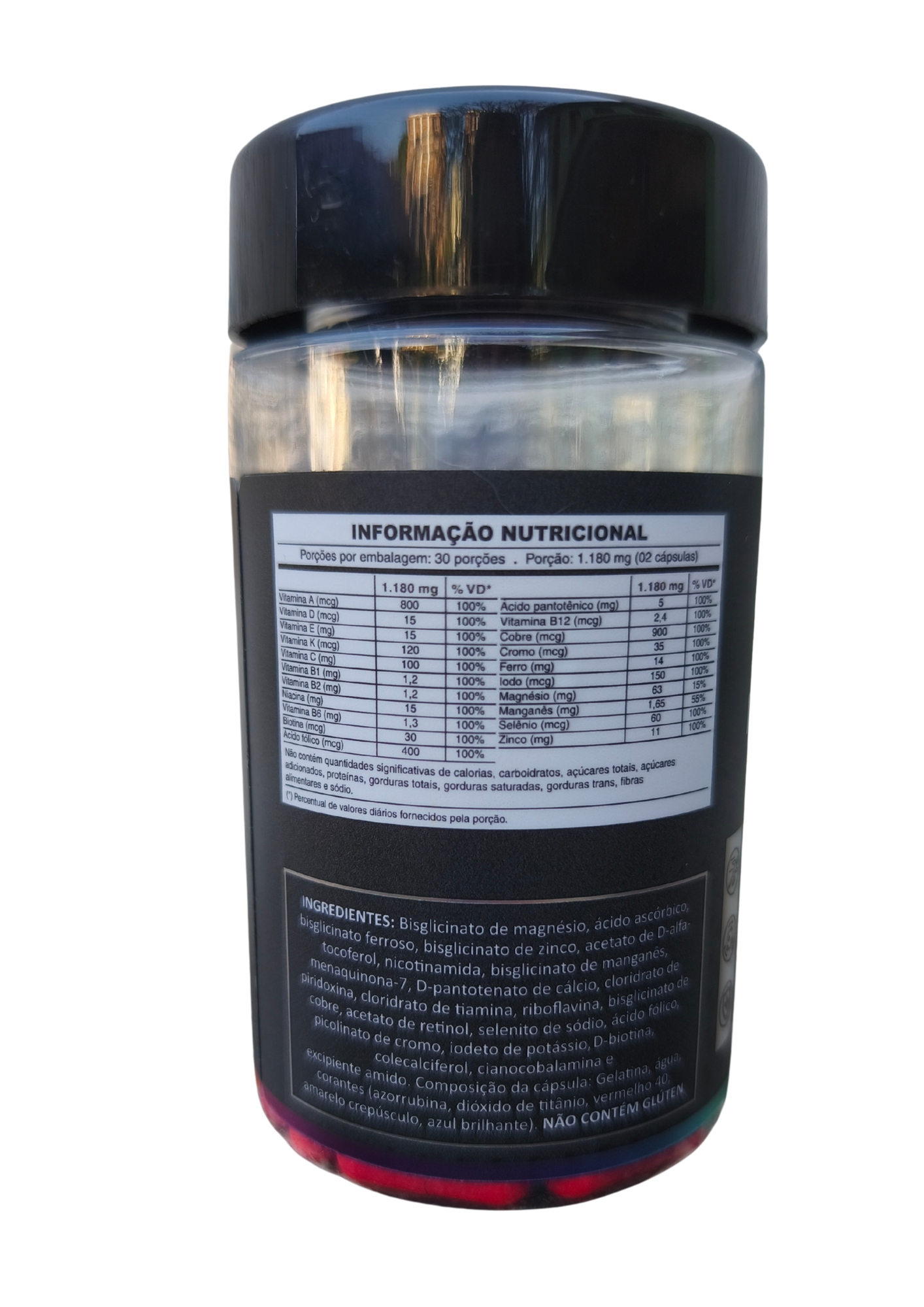 MULTIVITAMÍNICO FORCE SENS - 500mg - 60 Cápsulas - UNIÃO FLORA